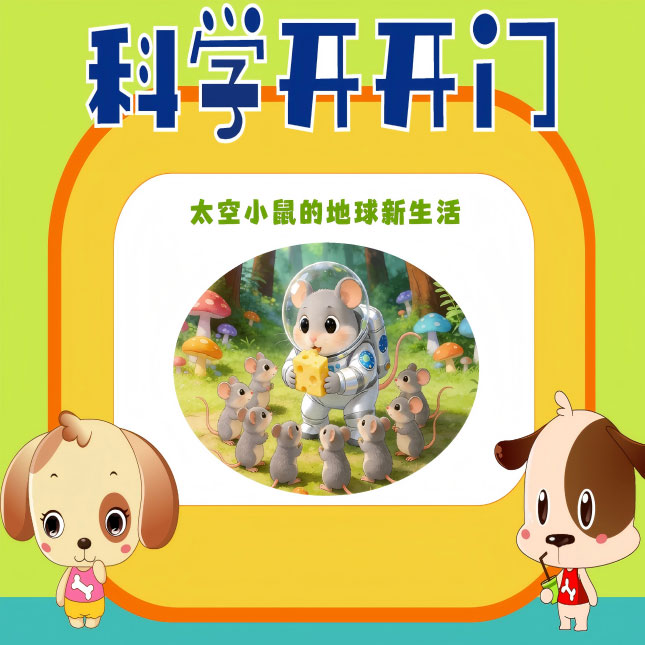 【科学开开门】第477集 太空小鼠的地球新生活