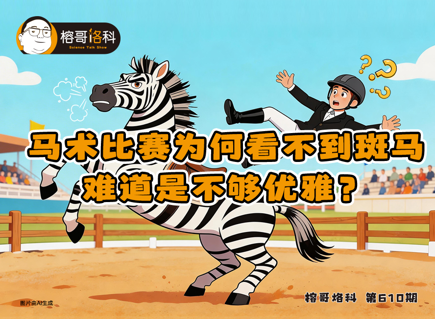 【榕哥烙科】第610期：马术比赛为何看不到斑马，难道是不够优雅？