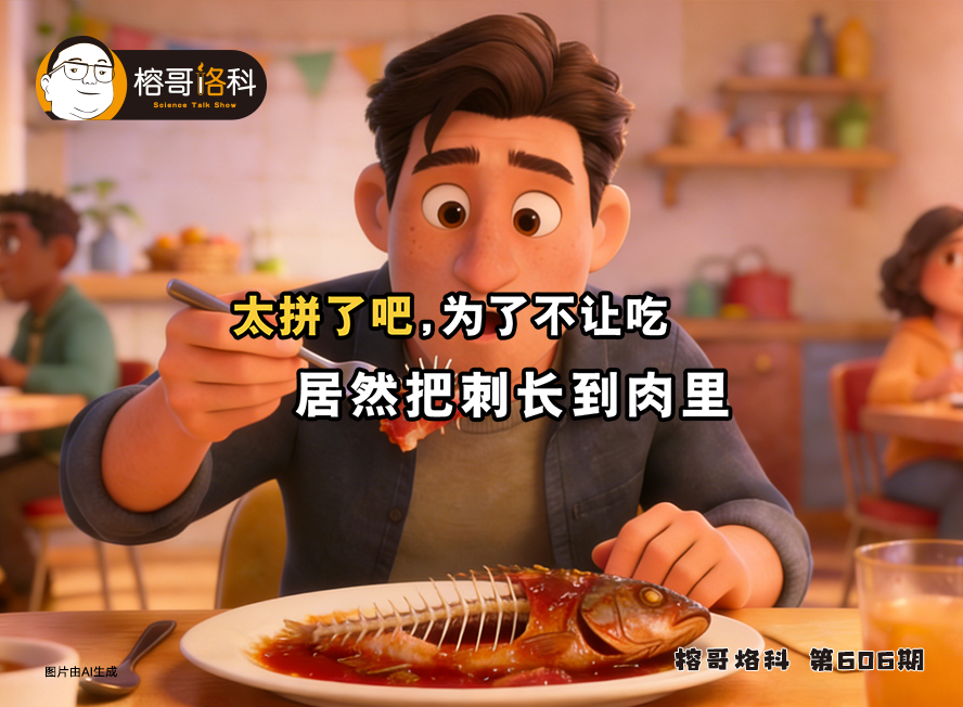 【榕哥烙科】第606集：太拼了吧，为了不让吃居然把刺长到肉里