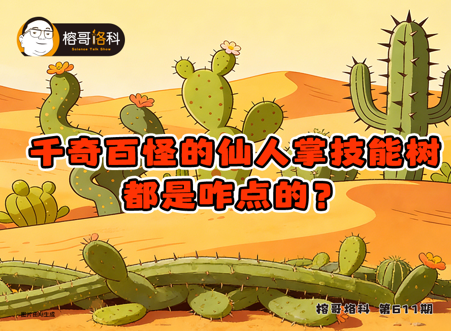 【榕哥烙科】第611期：千奇百怪的仙人掌技能树都是咋点的？