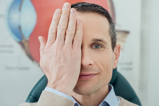 感冒引起病毒性角膜炎,视力受到影响