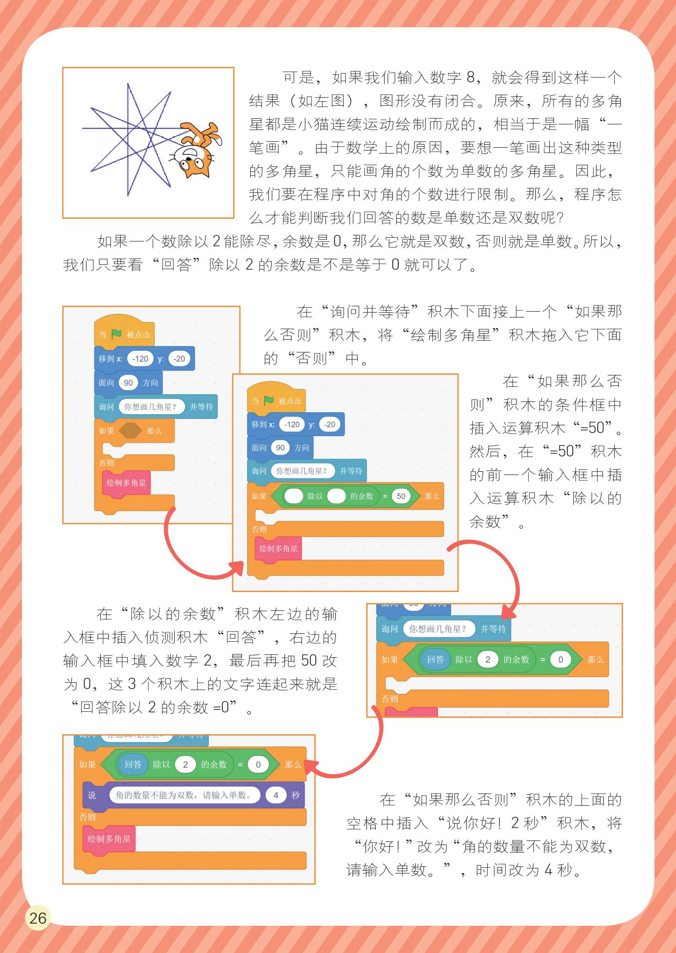 余数,一笔画,绘制