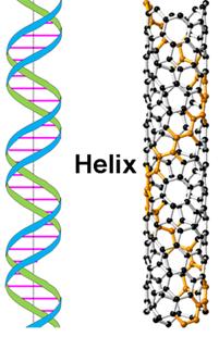 螺旋结构,纳米管,碳元素