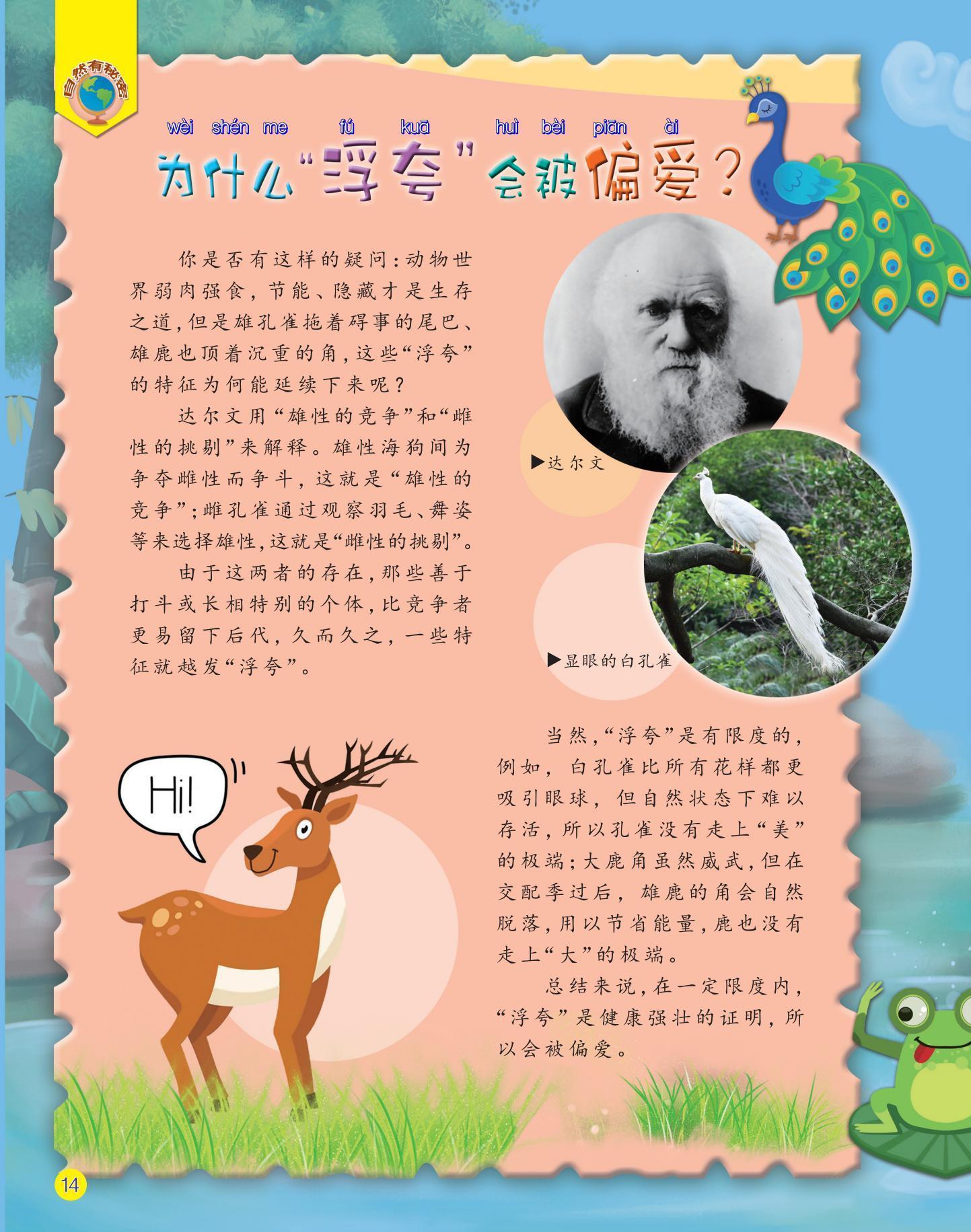 浮夸,偏爱,动物世界