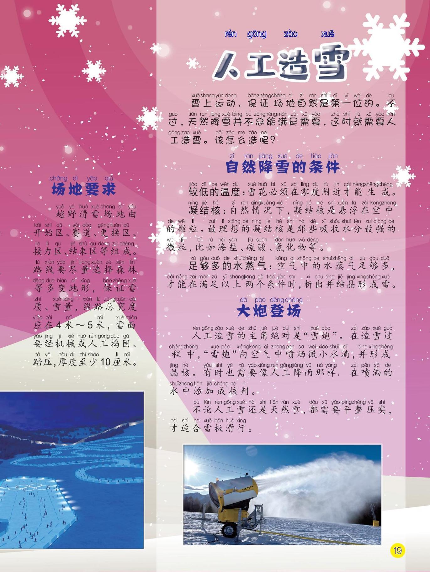 人工造雪,场地要求,自然降雪,条件