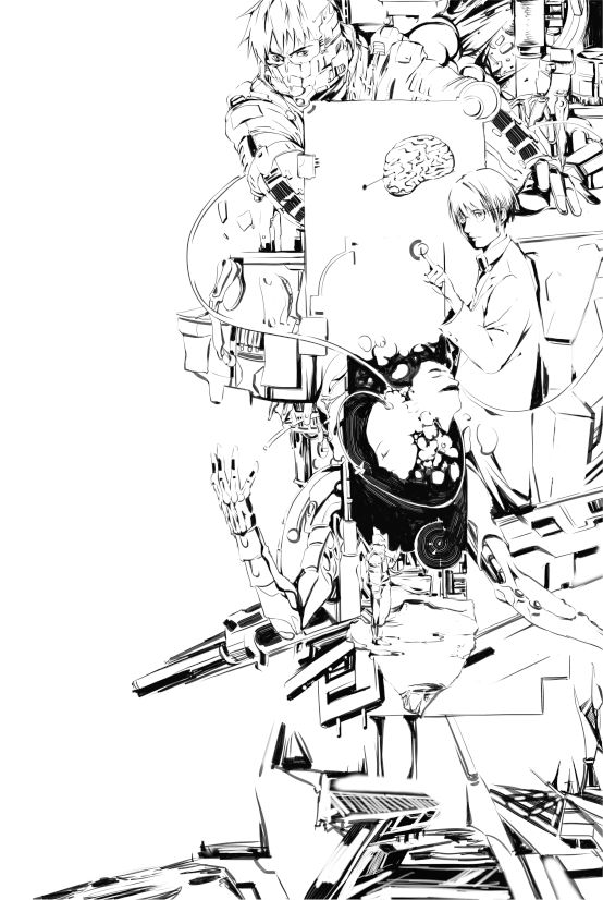 惯性回旋,小说,插画 惯性回旋,小说,插画