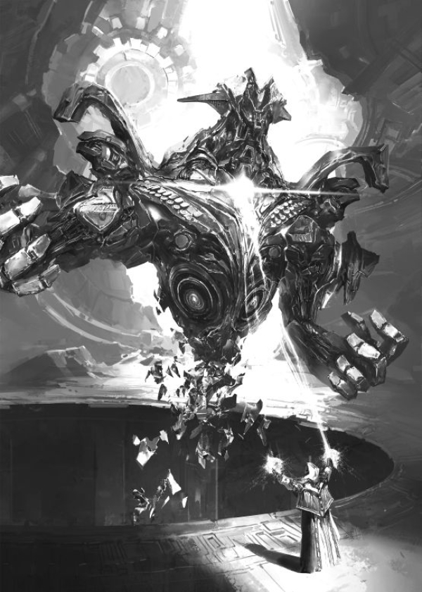 庞氏魔像,插画 庞氏魔像,插画