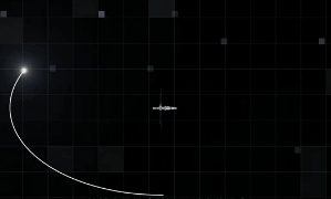 飞船绕飞拍摄空间站组合体路径示意图 飞船绕飞拍摄空间站组合体路径示意图