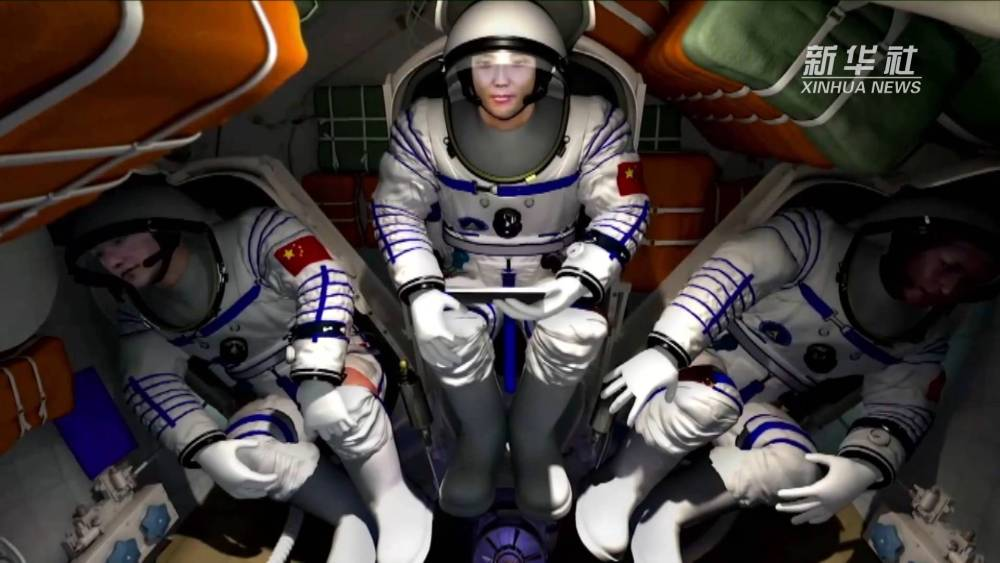 神舟十二号飞船,神舟十二号载人飞船与天和核心舱对接