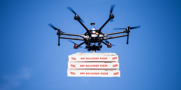 无人机送比萨？似乎大家不怎么看好
