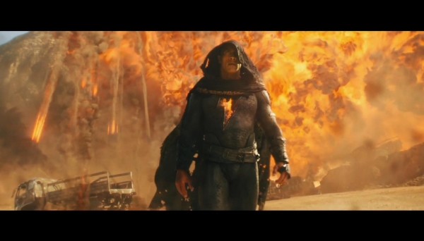 黑亚当,火焰,超级英雄,DC